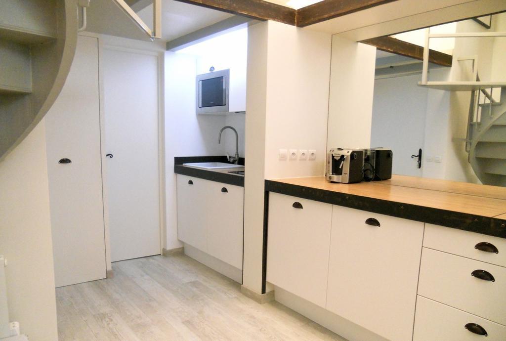 파리 Urban Chic Montmartre Loft 아파트 객실 사진